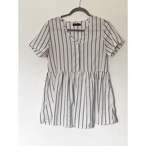 Boohoo maternity peplum t-shirt